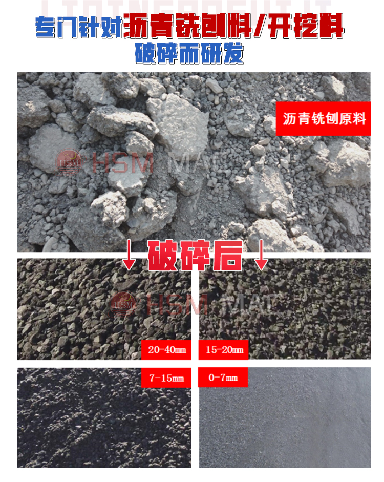 柔性齒輥破碎機(jī) 瀝青再生料破碎機(jī) 銑刨料破碎機(jī) 廢舊路面破碎機(jī) 
}