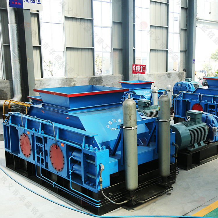 煤炭洗煤廠攪拌站要顆粒不要粉，雙齒輥破碎機出料可調