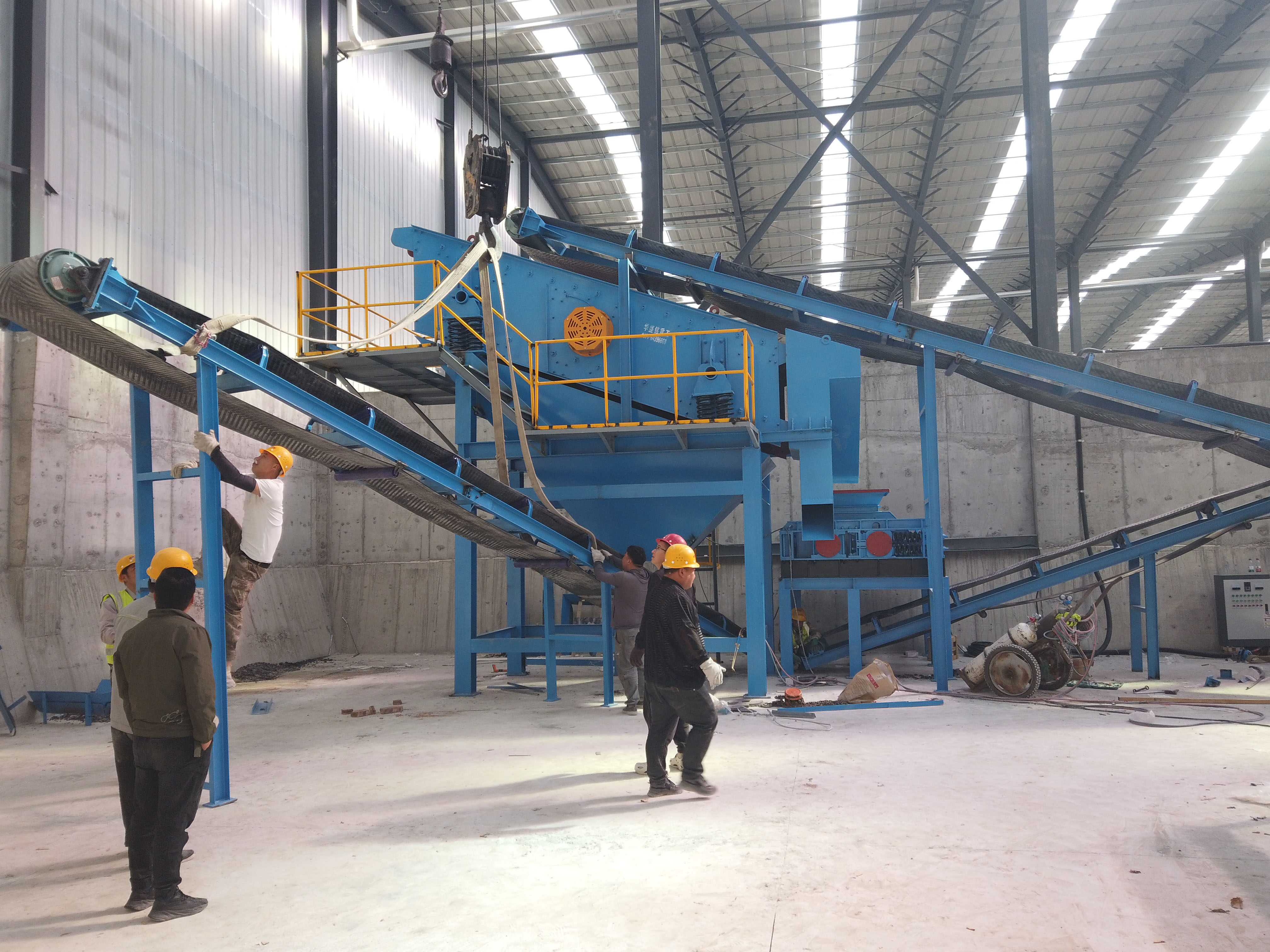 銑刨料精細(xì)化骨料再生設(shè)備，銑刨料破碎篩分設(shè)備，破碎篩分一體機(jī) 